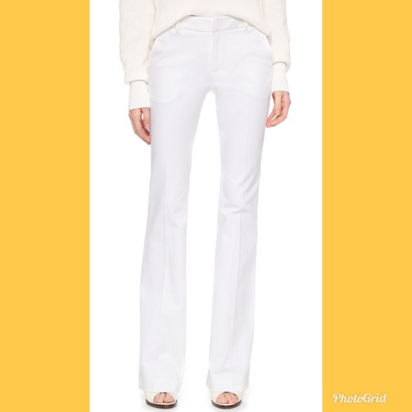 Tess Giberson Denim - Tess Giberson White Denim Trouser Jeans